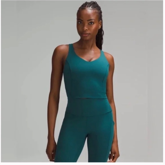 lululemon athletica Tops - Lululemon Align™ Tank Top *Light Support, C/D Cup - Storm Teal - Sz 10